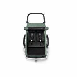 Croozer VAAYA 2 JUNGLE GREEN -Trek Soldes remorque croozer vaaya 2 jungle green 7